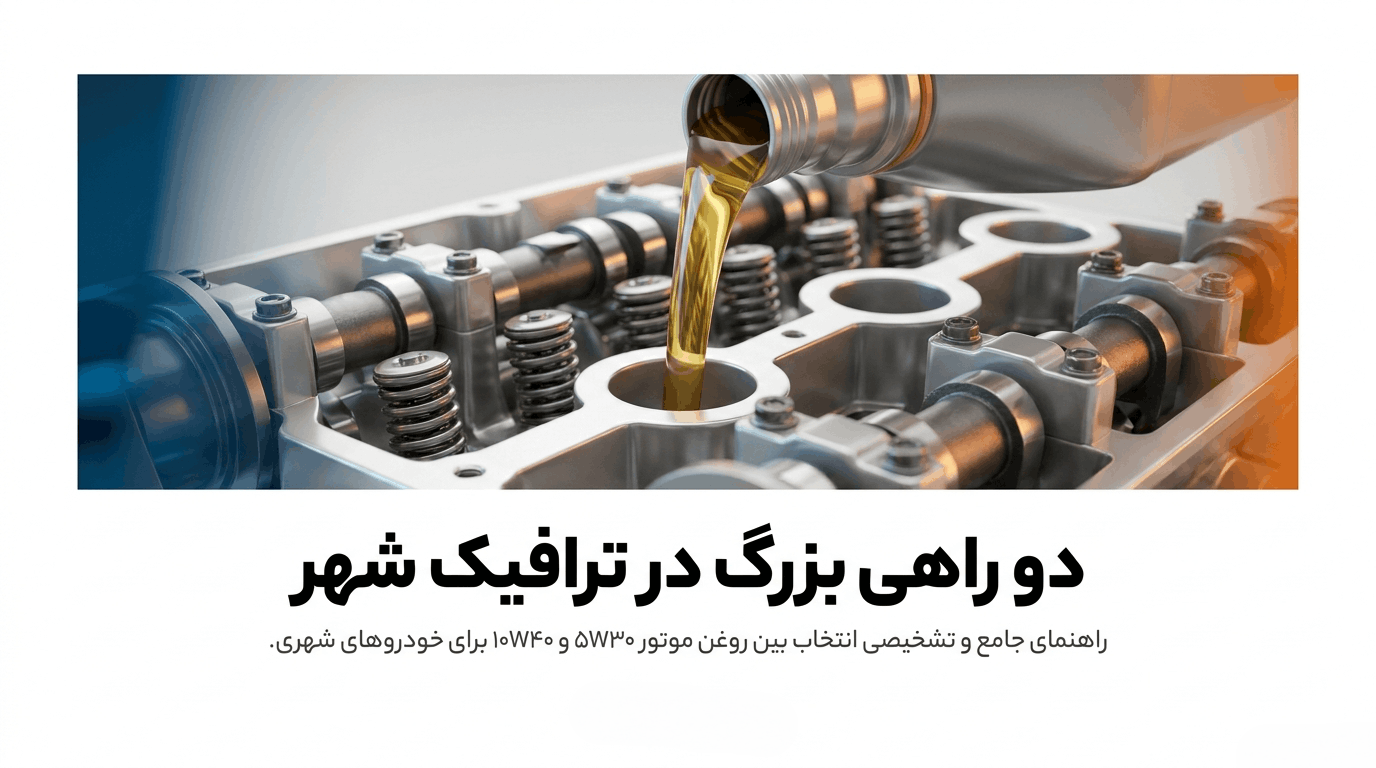 روغن ۱۰w۴۰ یا ۵w۳۰ برای خودروهای شهری کدام مناسب‌تر است؟