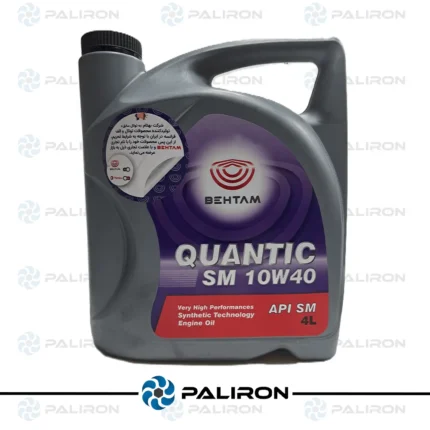 روغن موتور بنزینی بهتام مدل Quantic 10W40 SM 4L