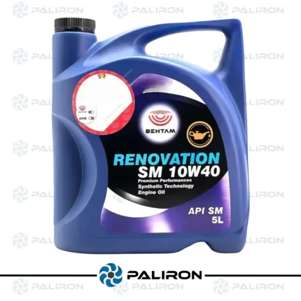 روغن موتور بنزینی بهتام مدل Renovation 10W40 SM 5L