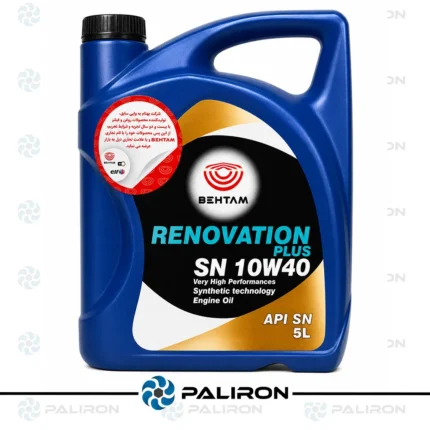 روغن موتور بنزینی بهتام مدل Renovation 10W40 SN 5L